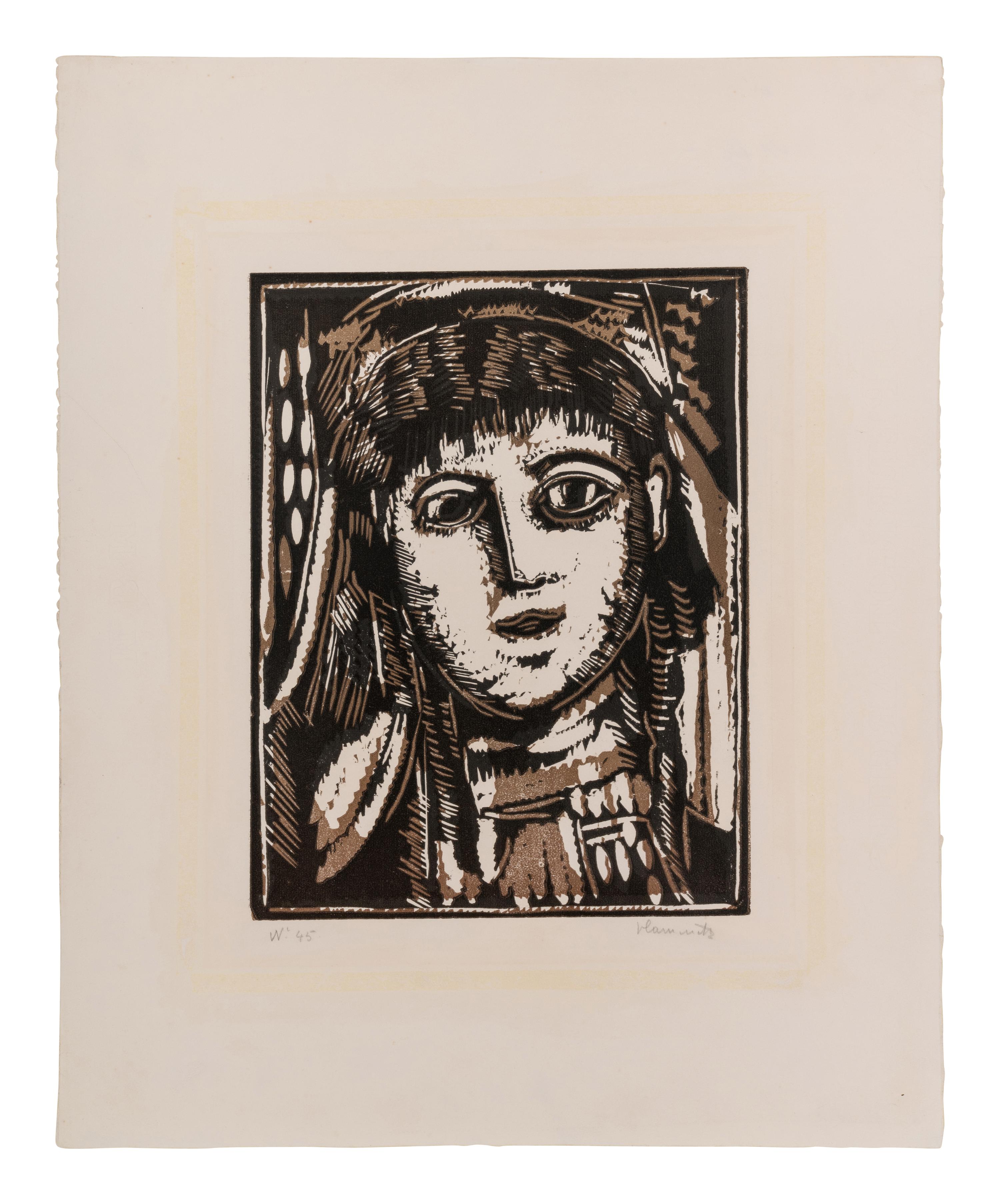 Tête de femme , 1922