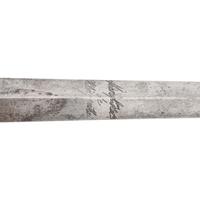 Spanish Etched Steel Cup Hilt Rapier with Klingenthal Blade