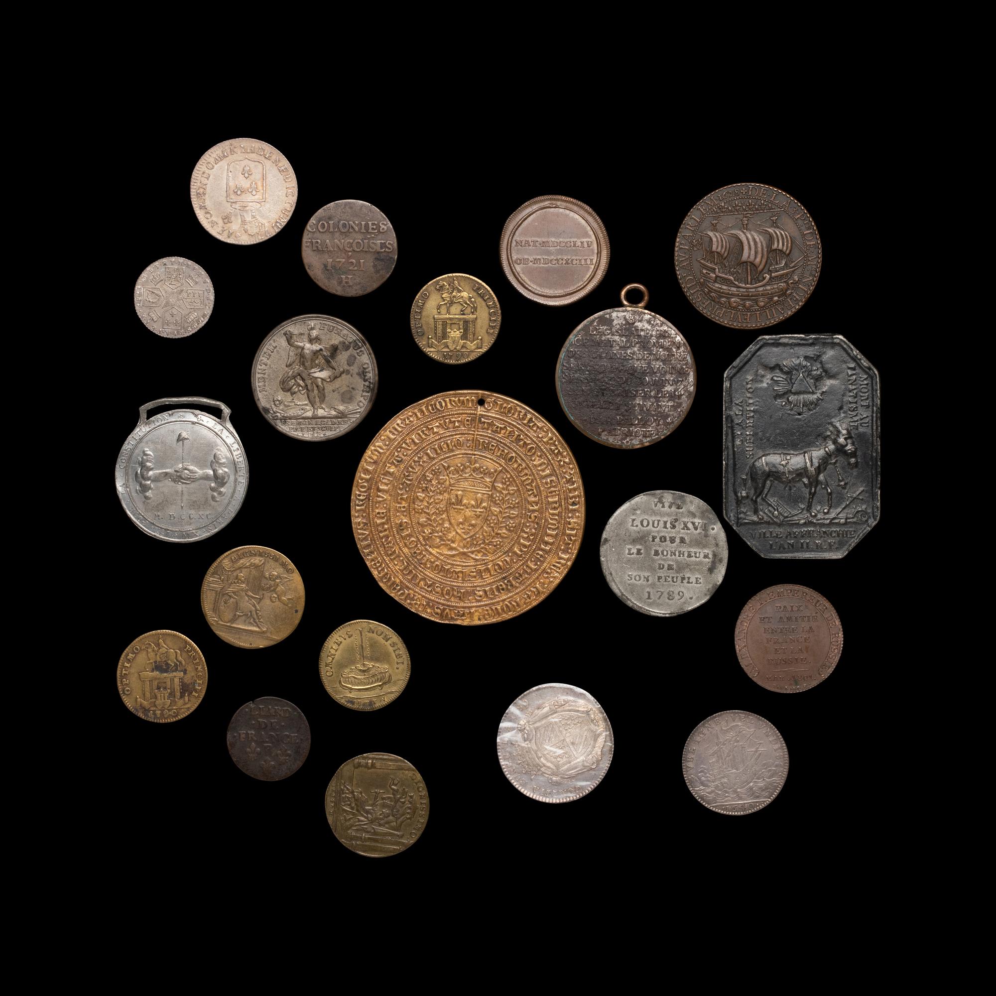 [EXONUMIA] A Collection of Twenty French Commemorative Medallions