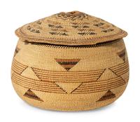 Northern California Lidded Basket