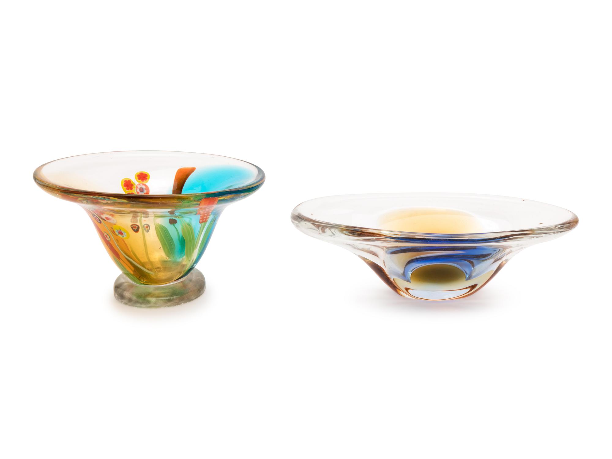 Two Glass Bowls