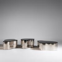 Karl Springer (German-American, 1931–1991) — Free Form Coffee Tables, Set of Three, c. 1970 Karl Springer, Ltd.
