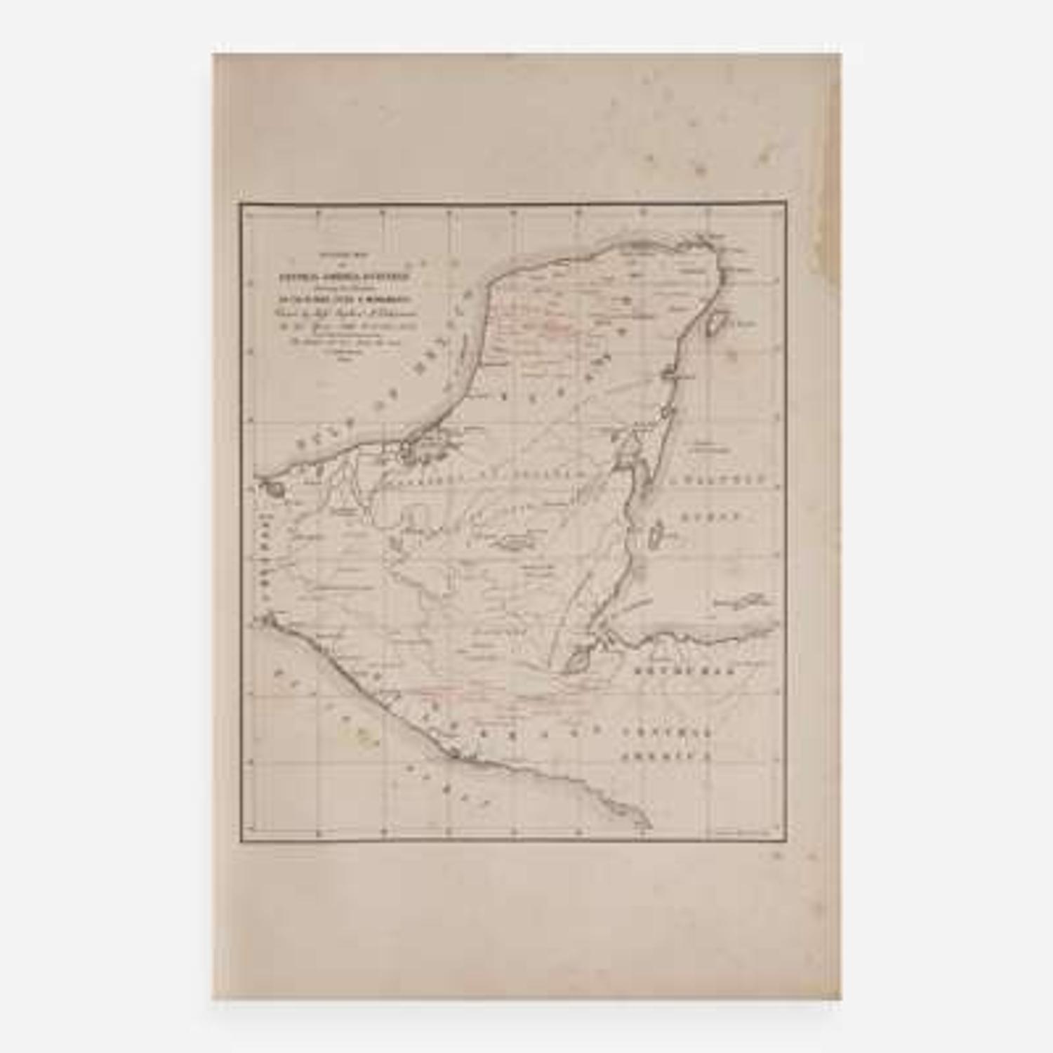 [Travel & Exploration] Catherwood, F(rederick). Views of the Ancient Monuments in Central America, Chiapas and Yucatan