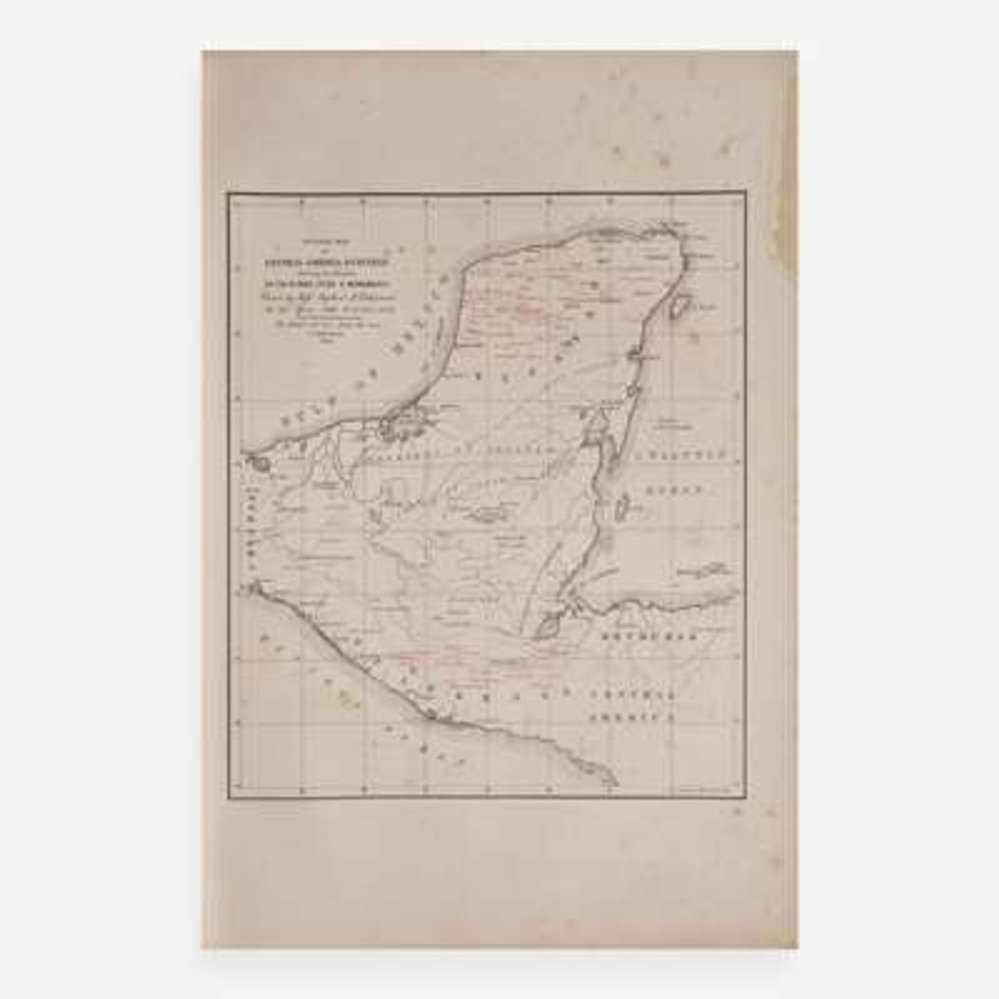 [Travel & Exploration] Catherwood, F(rederick). Views of the Ancient Monuments in Central America, Chiapas and Yucatan