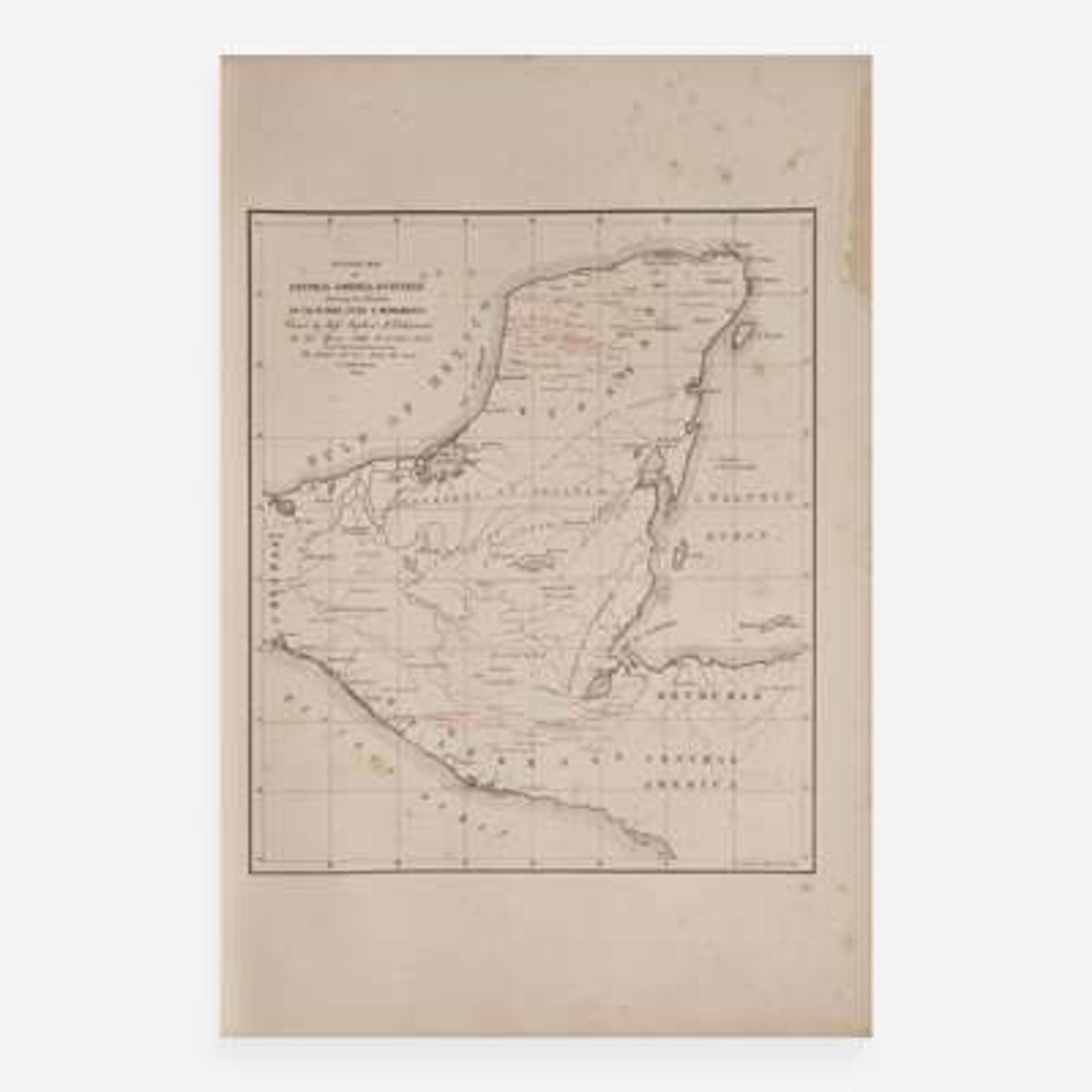 [Travel & Exploration] Catherwood, F(rederick). Views of the Ancient Monuments in Central America, Chiapas and Yucatan