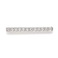 TIFFANY & CO., DIAMOND BAR BROOCH