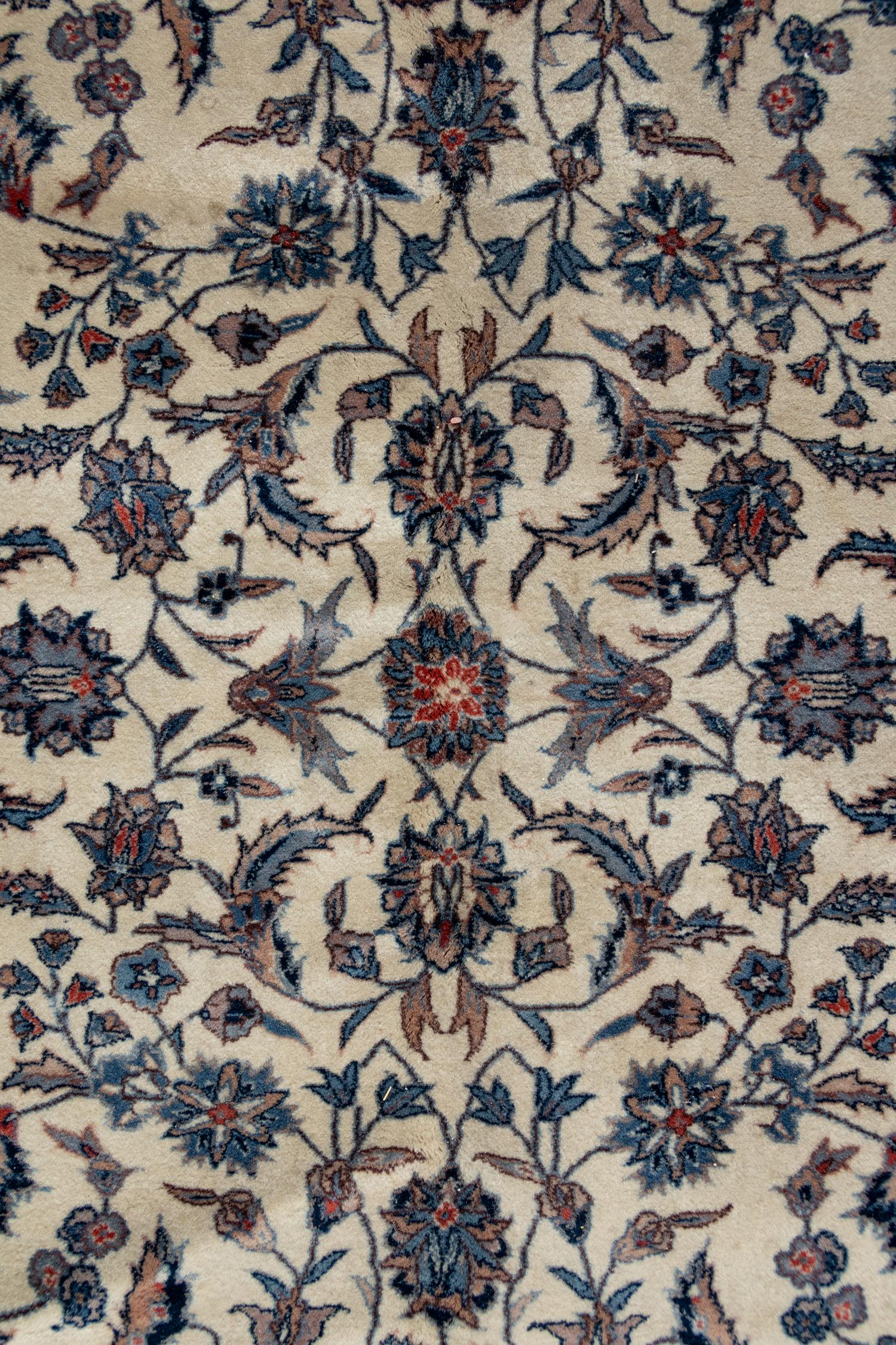 A Kashan Wool Rug