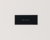 Esprit de l'Escalier (Works for the Blind): Golden is a surface color; Spectator, 1985-87 (2 works from an edition of 15)