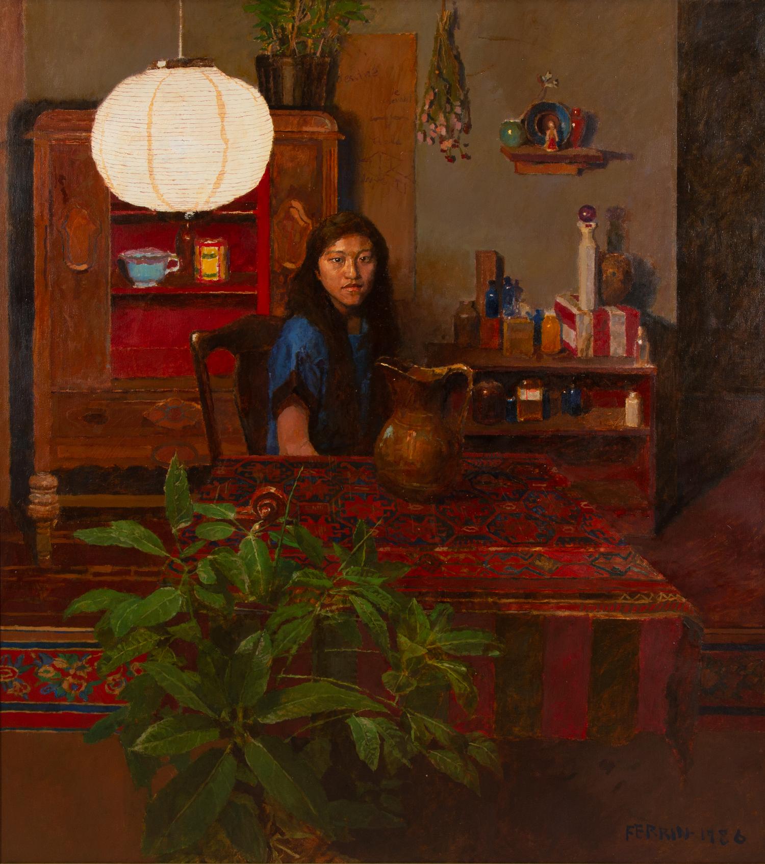 Untitled 'Female Seated at a Table'