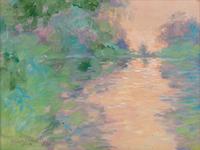 Evening Mist at Giverny