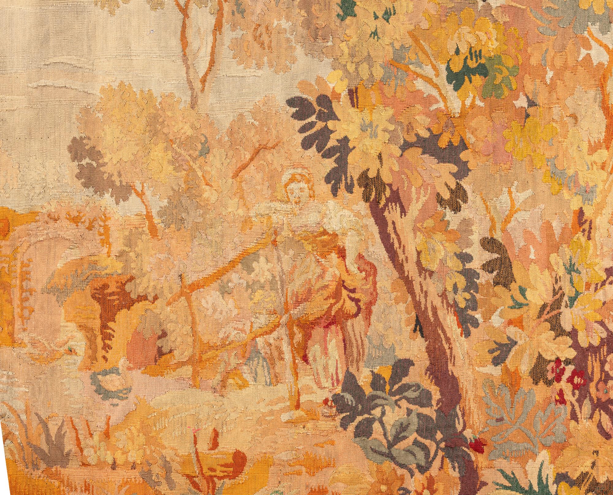 A Continental Wool Tapestry