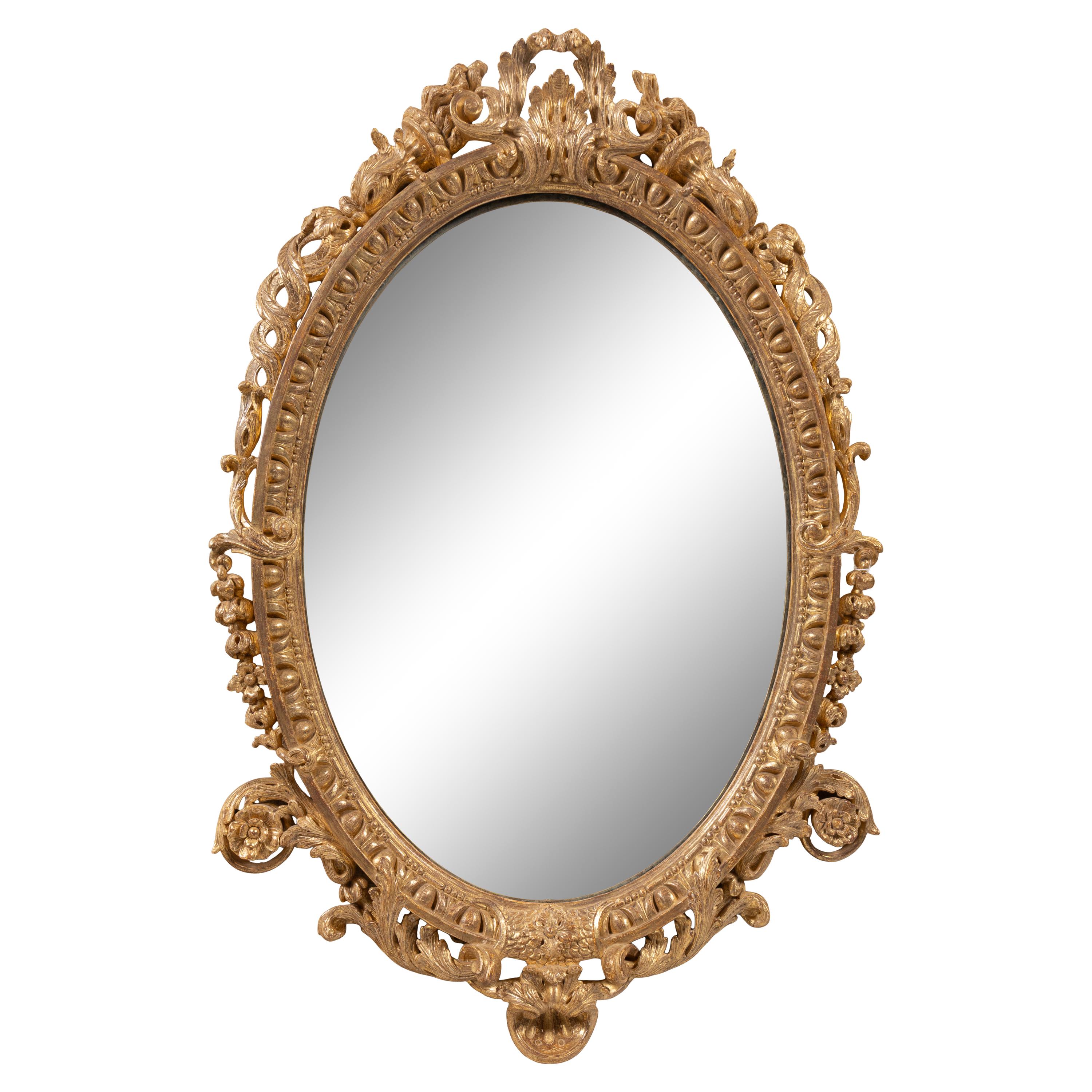 A George II Giltwood Mirror