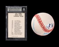 A Group of Joe DiMaggio Signed Autograph Items (Beckett Authentication Services BAS Certified)
