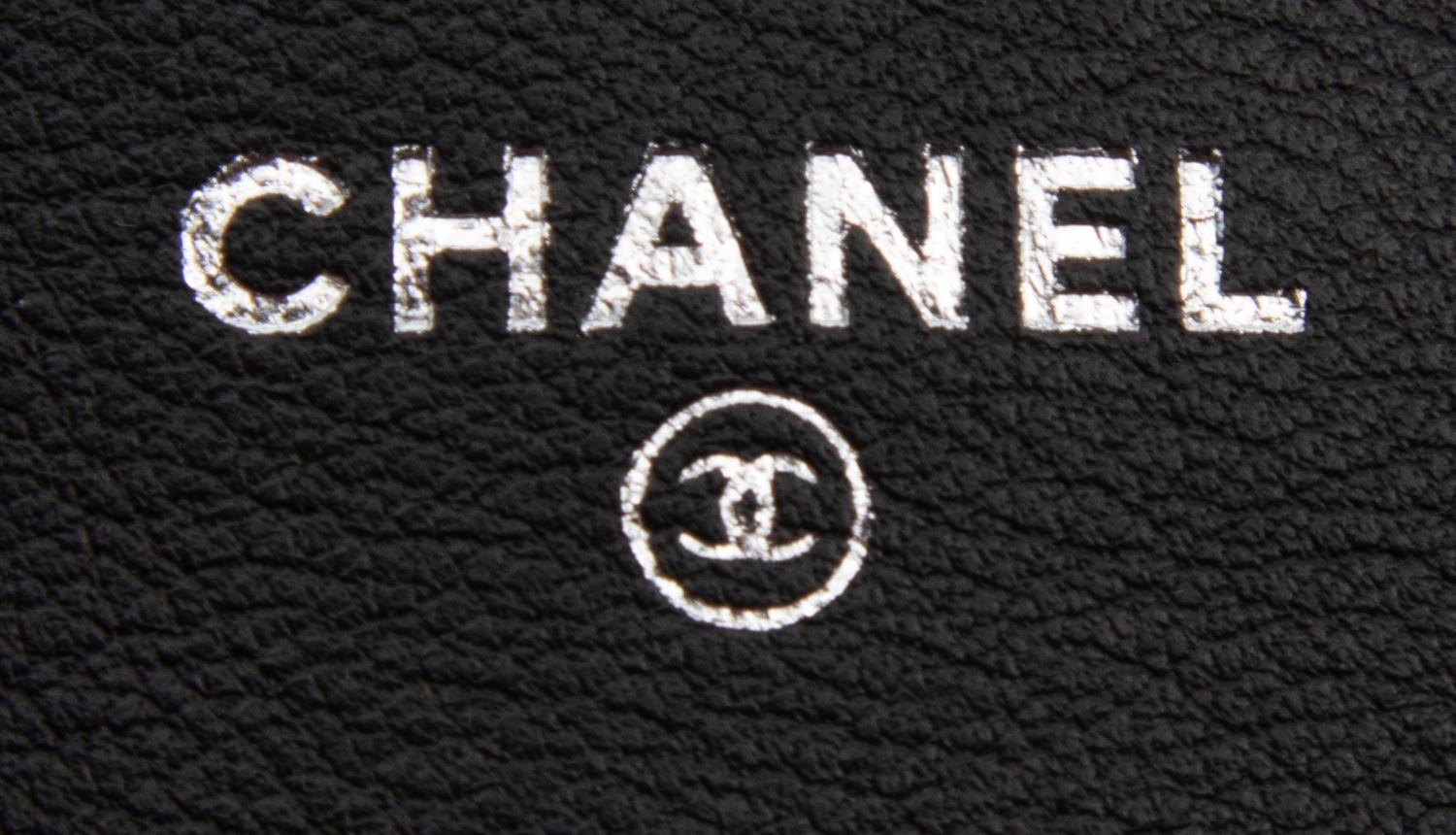 Chanel Embossed Caviar Leather Flap Bag, 2010-11