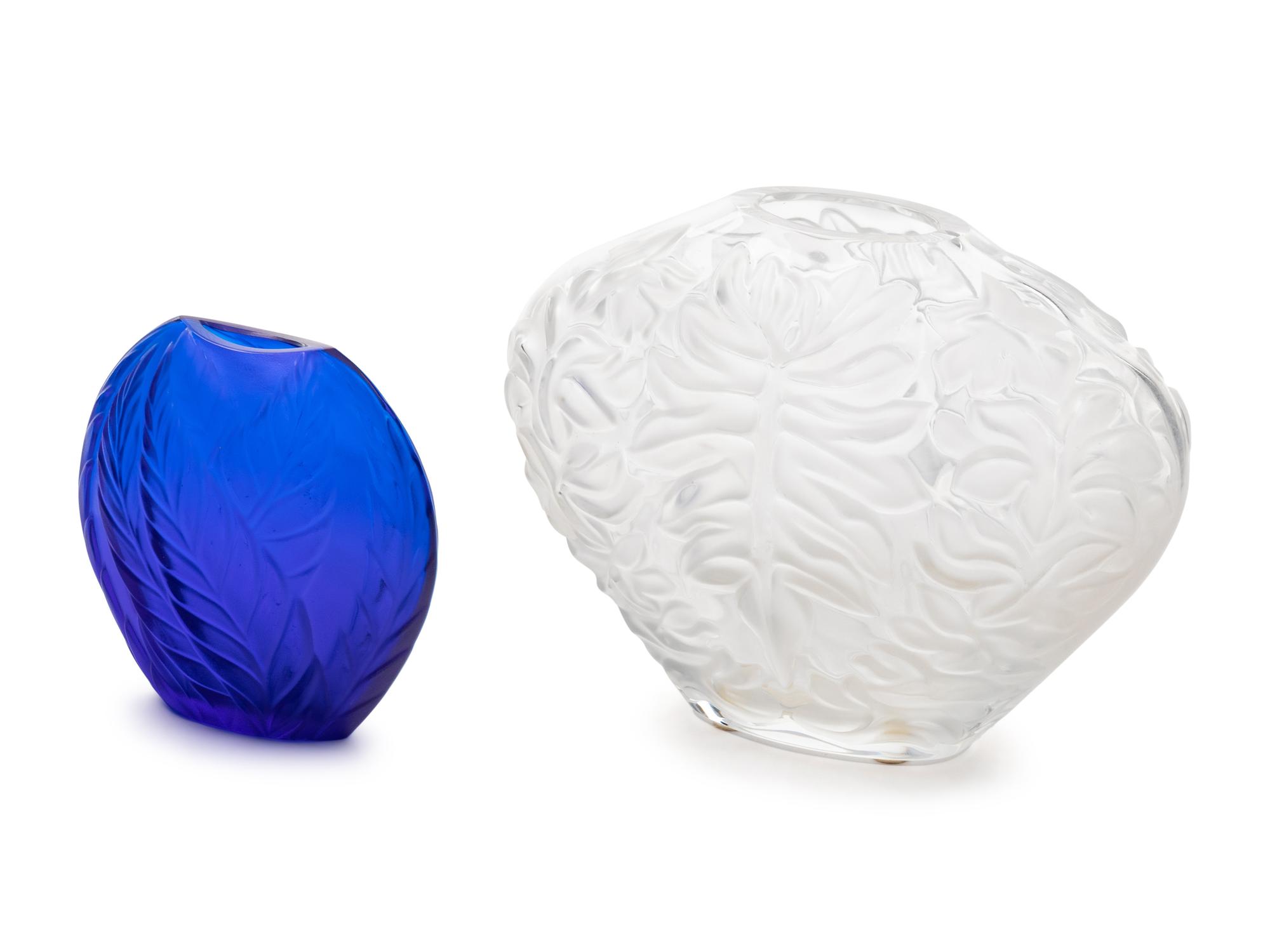 Two Lalique Vases