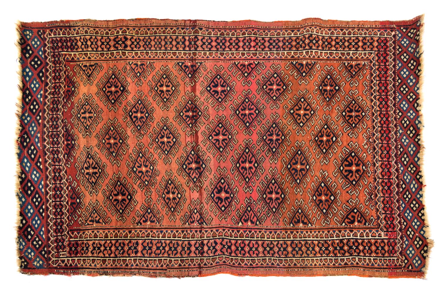 A Pakistani Wool Rug 4 x 3 feet.