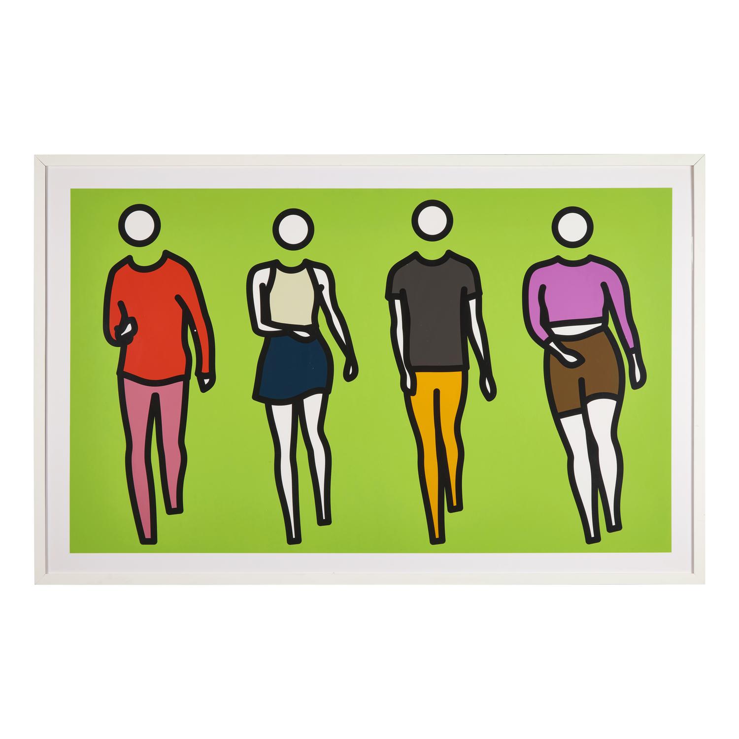 Julian Opie (British, b. 1958) — Dance 2 (from Dance Synced ), 2024