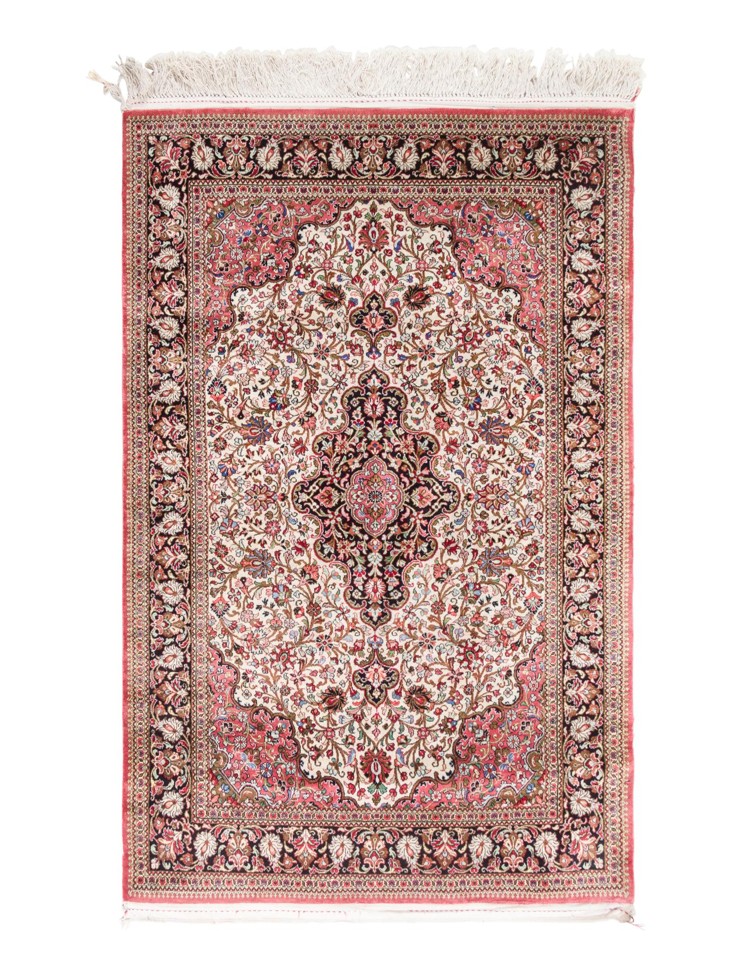 A Qum Silk Rug