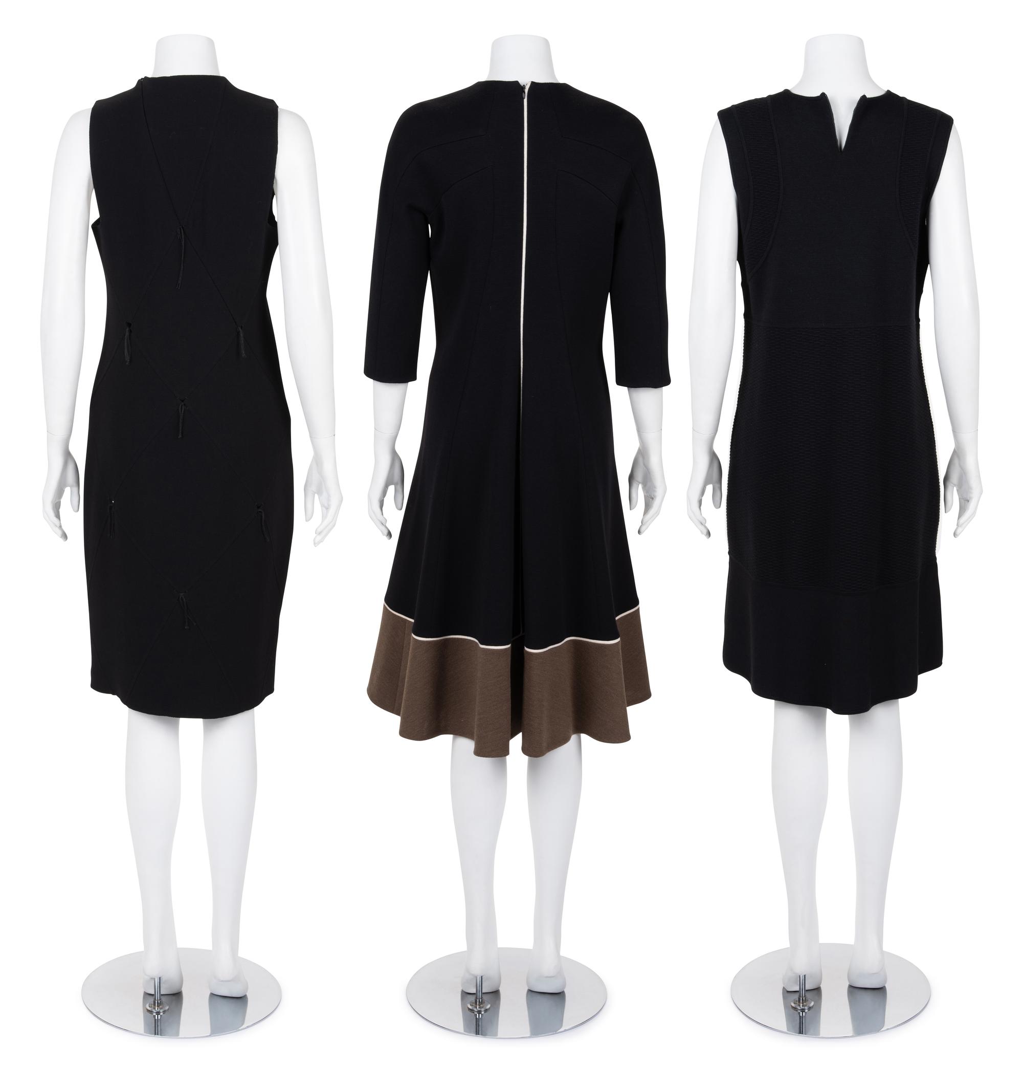 Three Ralph Rucci Dresses, 2000-10s