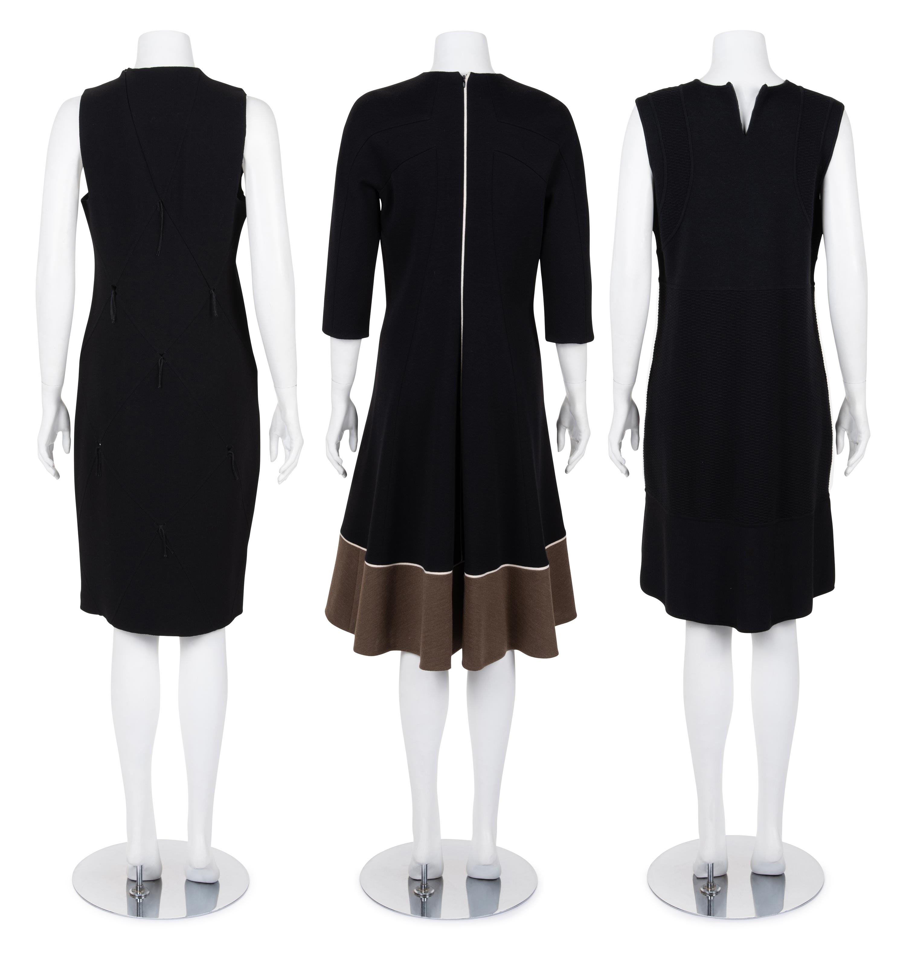 Three Ralph Rucci Dresses, 2000-10s