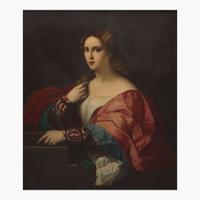 After Jacopo Palma il Vecchio (Italian, B.C. 1479–1528) Portrait of a Young Woman Known as 'La Bella'