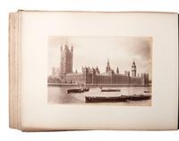[EARLY PHOTOGRAPHY]. 5 albums with photographs of Europe and Australia.