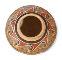 Polychrome Pottery Jar, with Migration Pattern