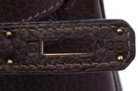 Hermès Kelly 32cm Dark Brown Togo Leather Handbag, 2007