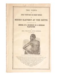 [SLAVERY & ABOLITION]. KEMBLE, Frances Anne (1809-1893).