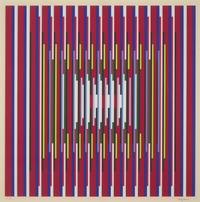 Yaacov Agam (Israeli, 1928-2026) — In Deep Prayer ( from Tefila ), c. 1991-2000
