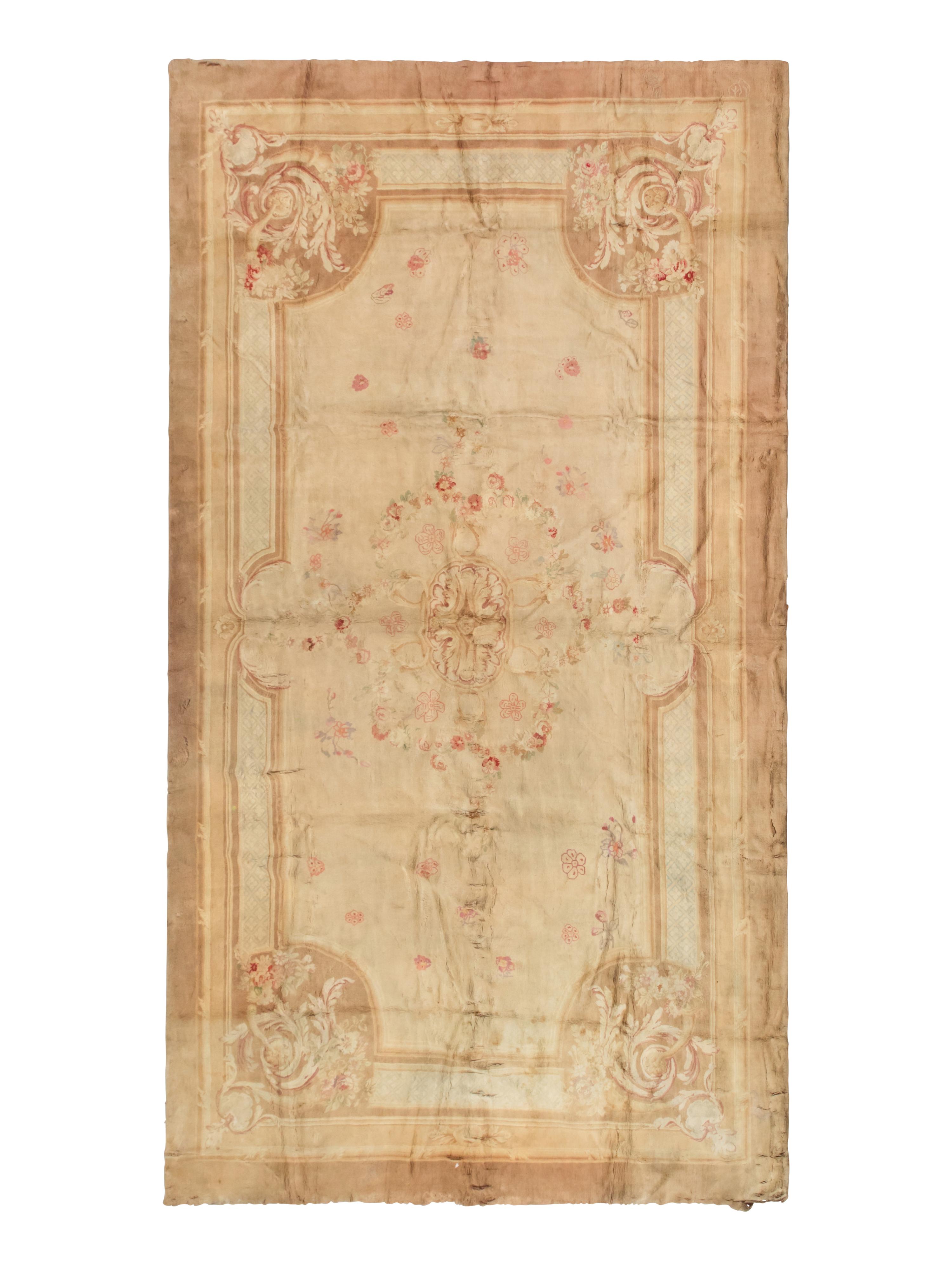 An Aubusson Style Pile Carpet