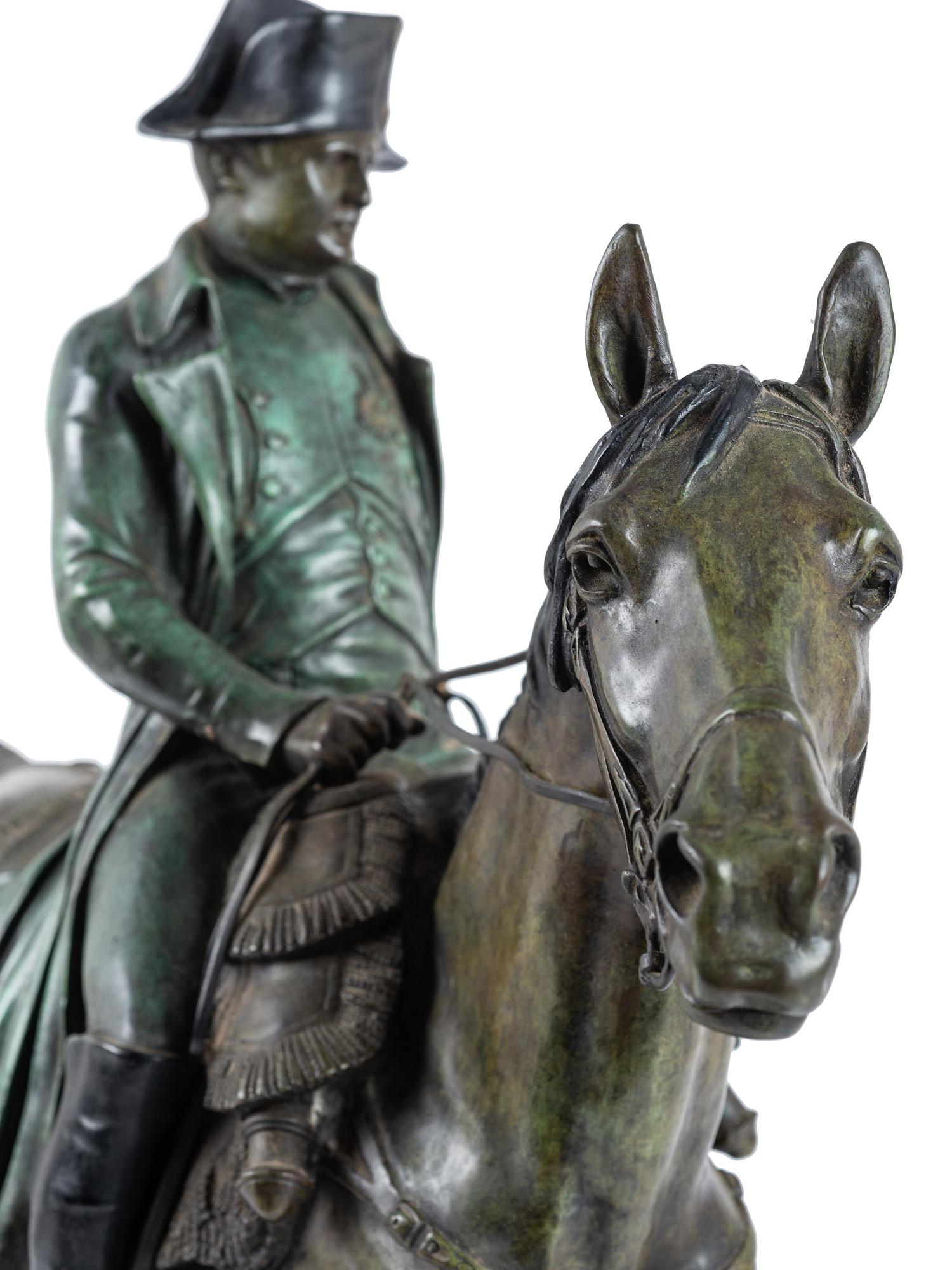 Napoléon Bonaparte à Cheval