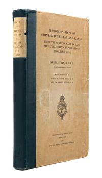 STEIN, Marc Aurel, Sir (1862-1943). Memoirs on Maps of Chinese Turkistan and Kansu. Dehra Dun, 1923. FIRST EDITION.