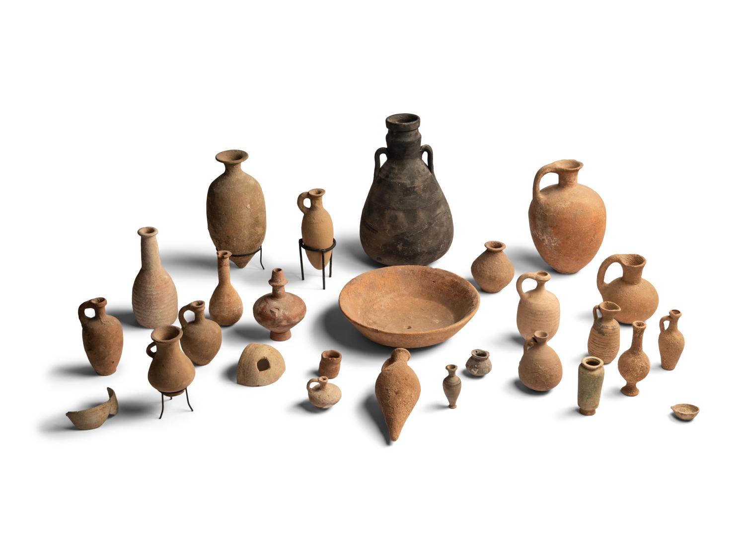Twenty-Seven Holyland Vessels and Fragments