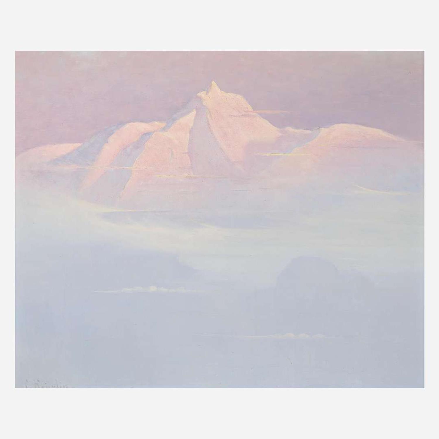 Magnus Colcord Heurlin (American, 1895–1986) Alaskan Mountains