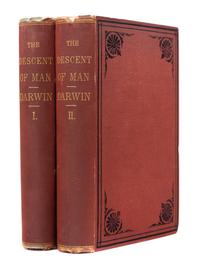 DARWIN, Charles (1809-1882). The Descent of Man and Selection in Relation to Sex. New York: D. Appleton and Company, 1871.