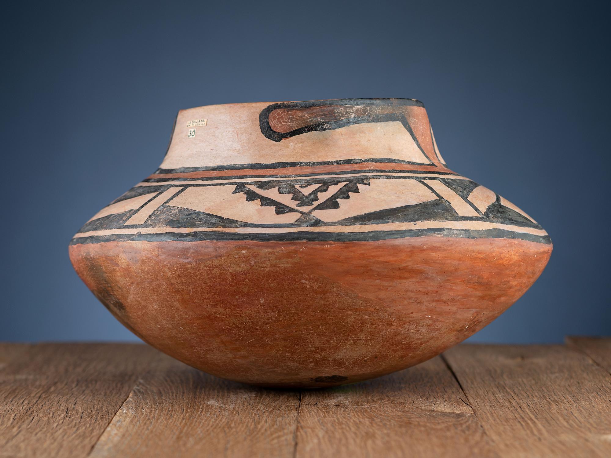 Rio Grande Glaze Ware Pottery Jar