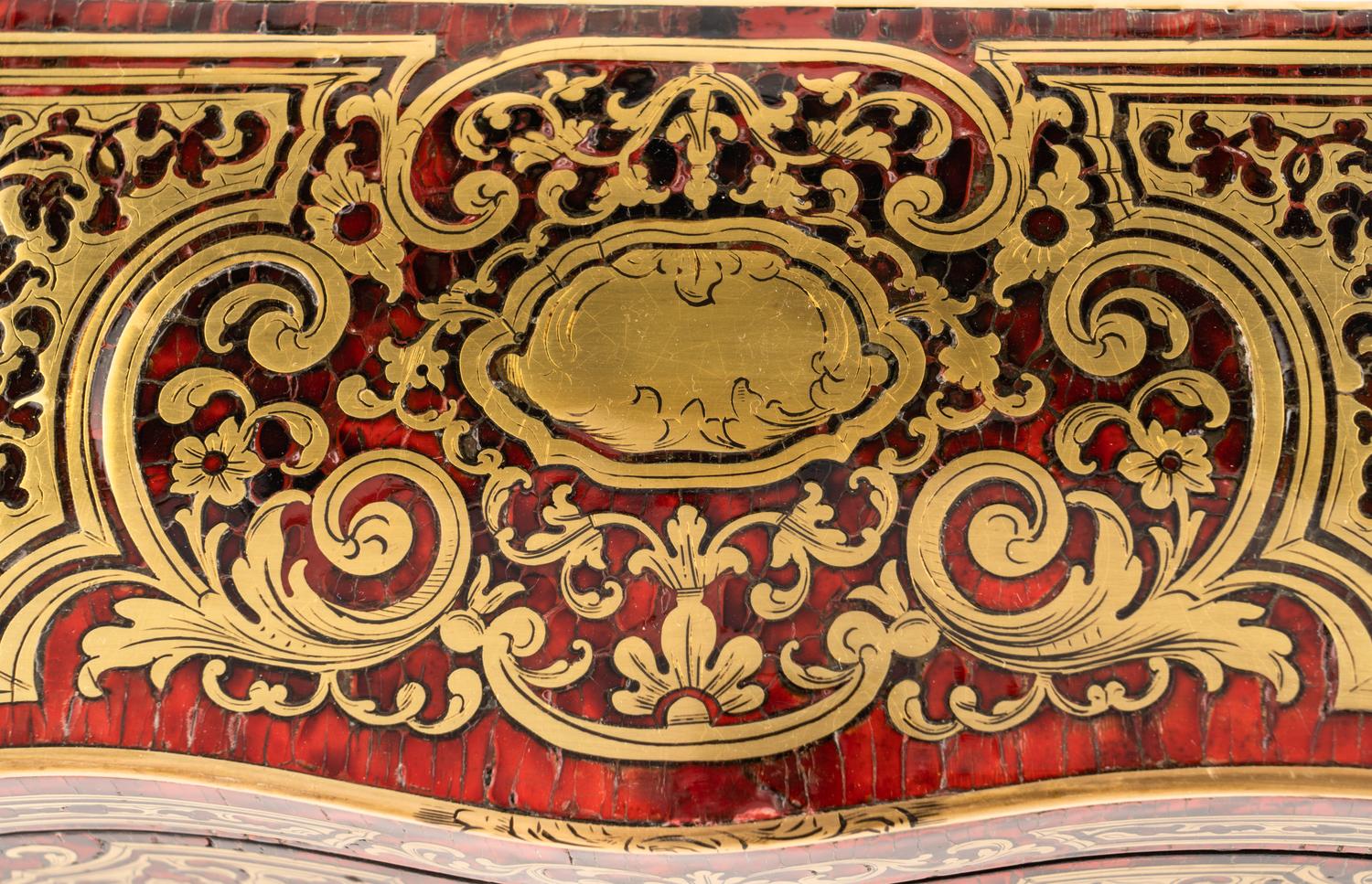 A Boulle Marquetry Table Casket