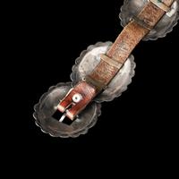 Navajo Silver Concha Belt