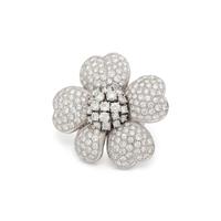 DIAMOND FLOWER RING