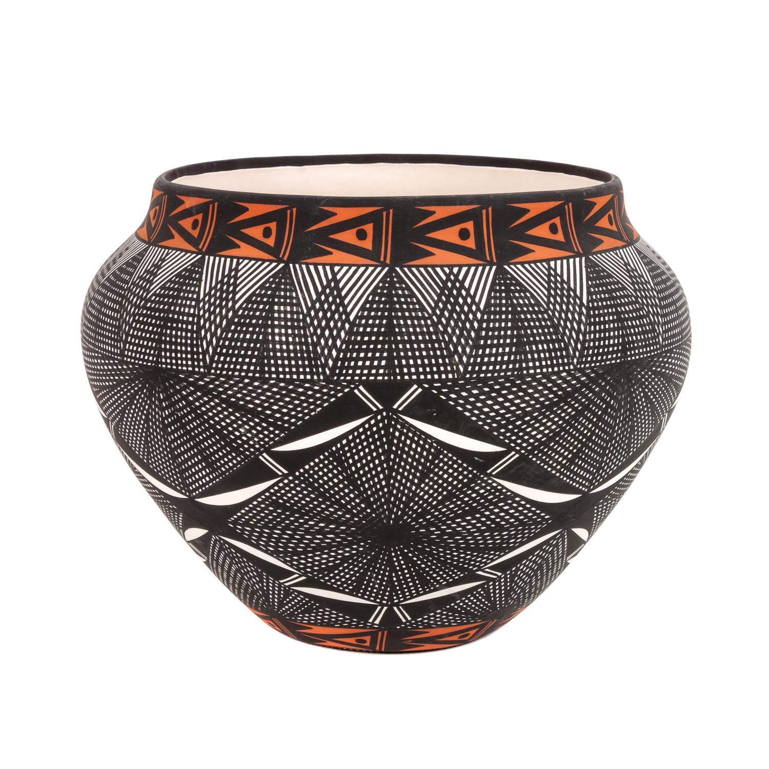 Acoma and Laguna Pottery Bowls, Group of Two