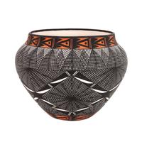 Acoma and Laguna Pottery Bowls, Group of Two