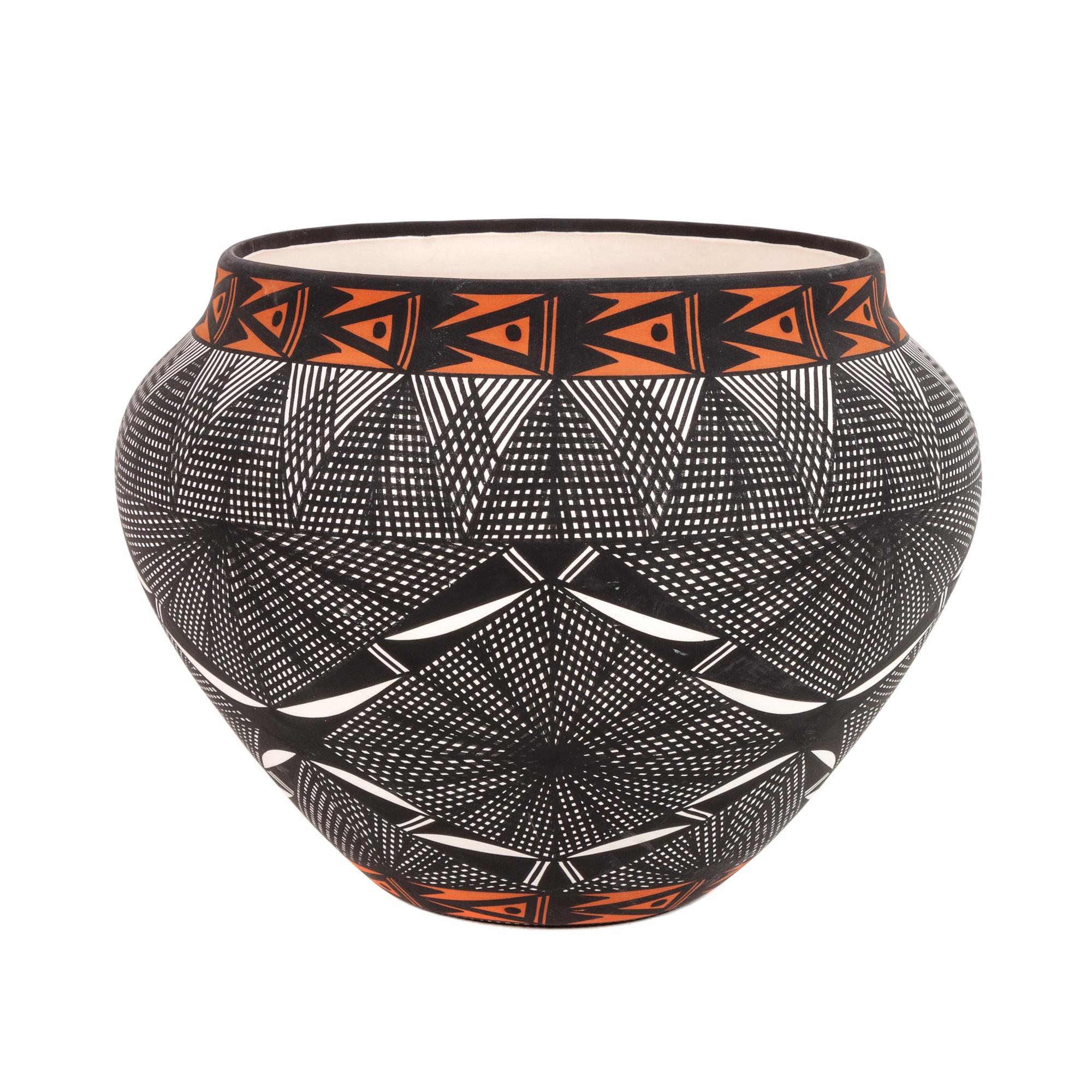 Acoma and Laguna Pottery Bowls, Group of Two
