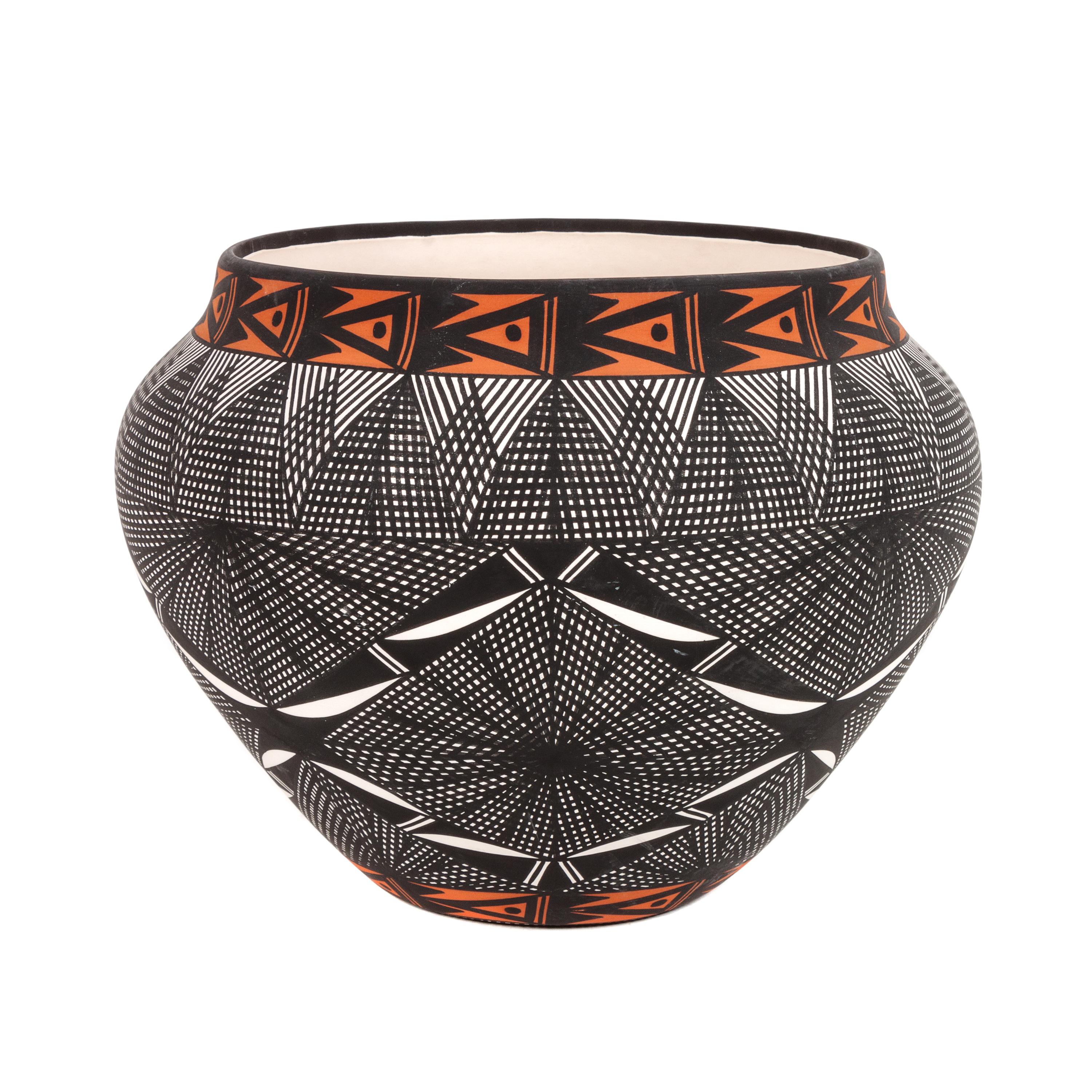 Acoma and Laguna Pottery Bowls, Group of Two