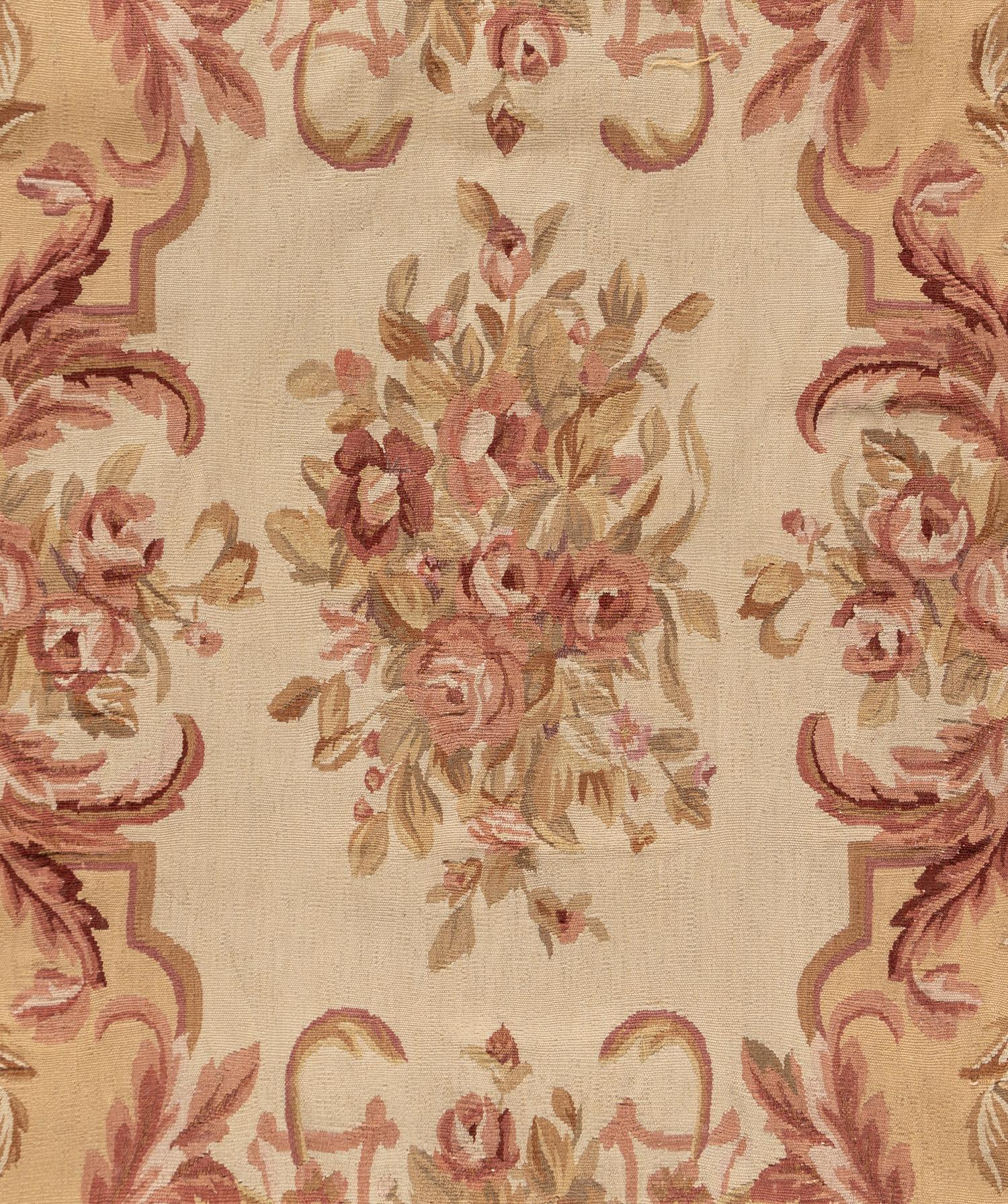 An Aubusson Style Rug