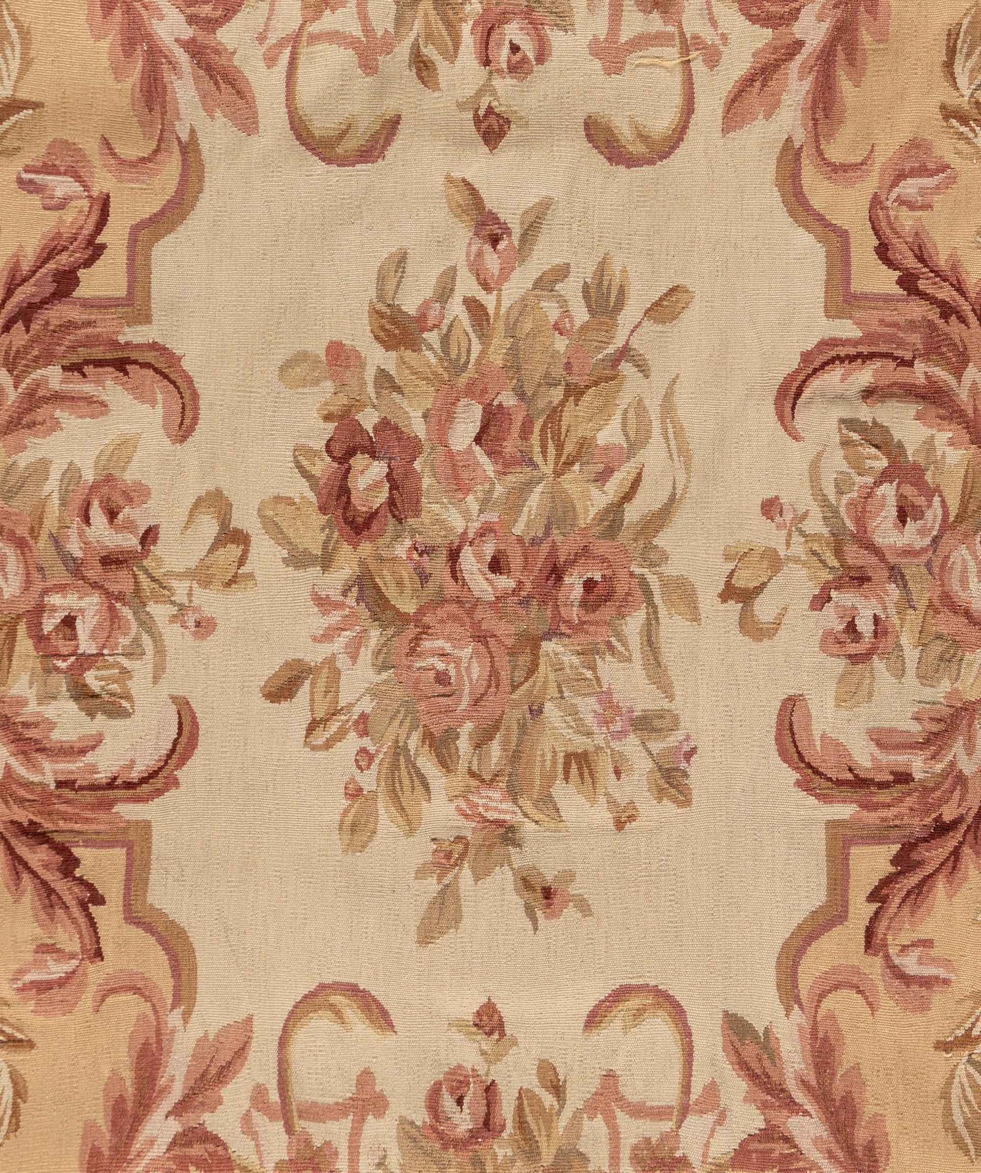 An Aubusson Style Rug