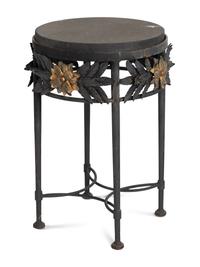 Two Mario Papperzini 'Amalfi' Stone-Top Side Tables