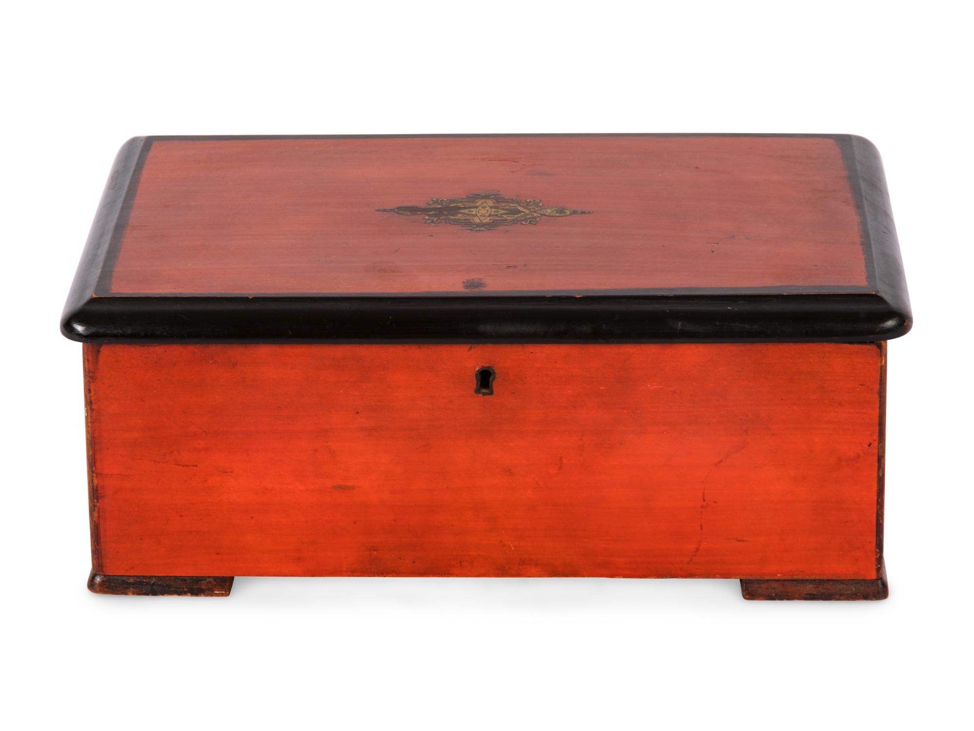 A Swiss Cylinder Music Box