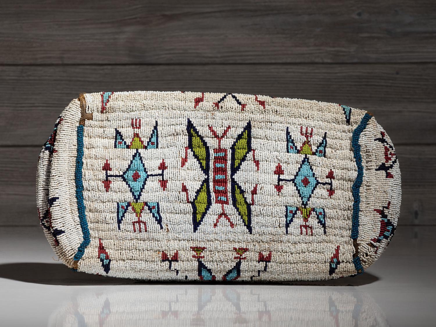 Sioux Beaded Hide "Doctor's" Bag