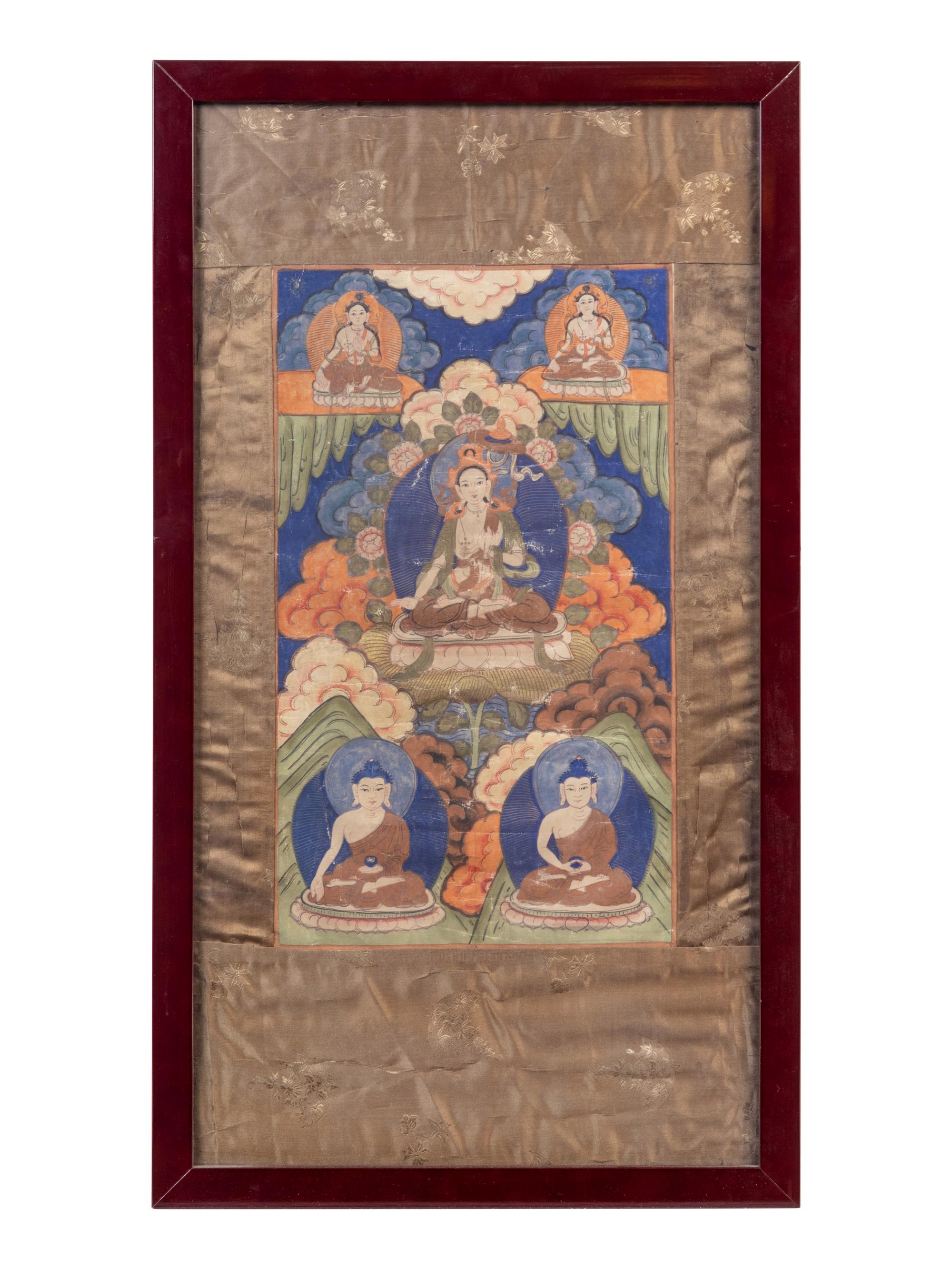 A Tibetan Thangka (20th Century)